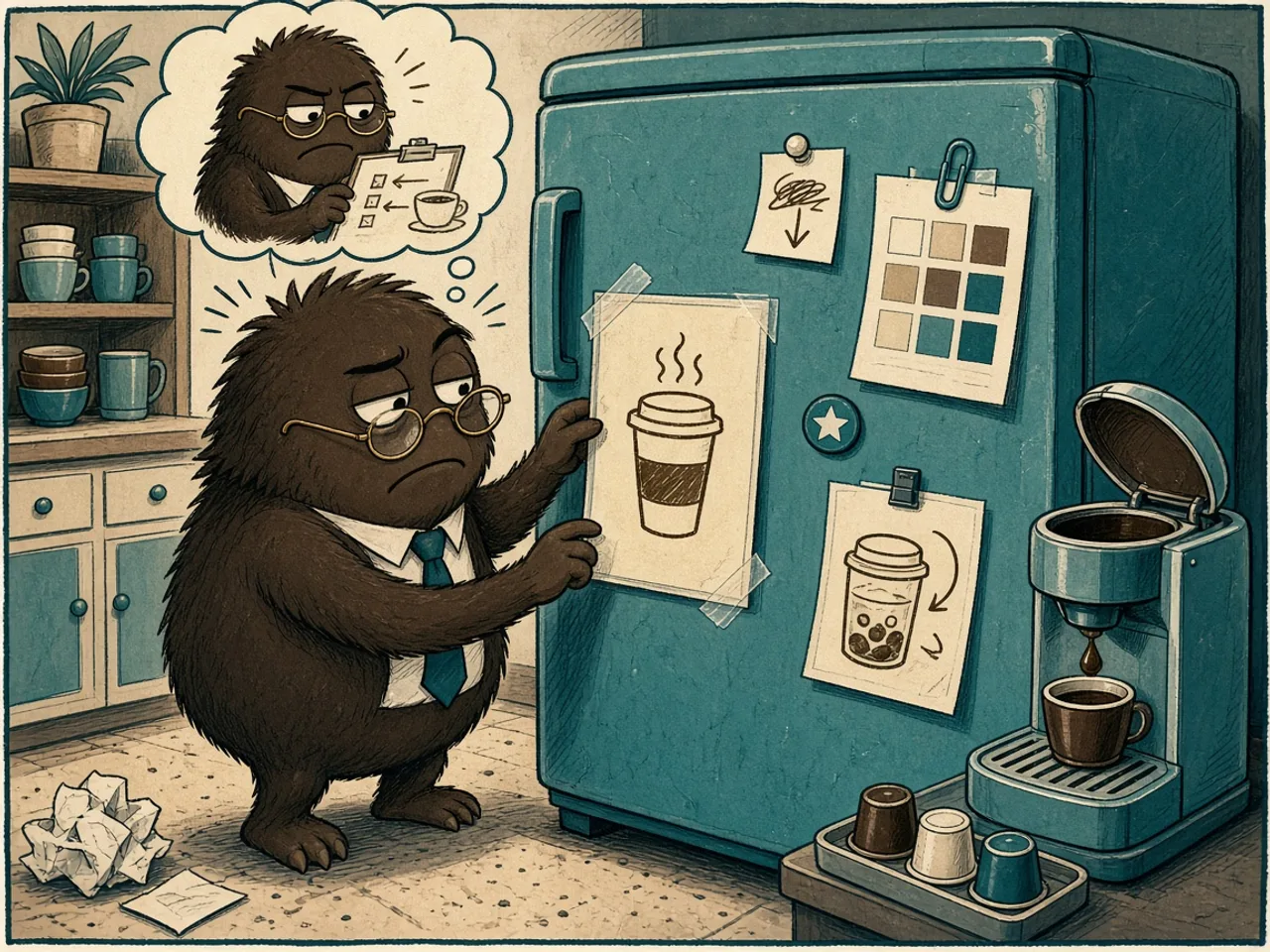 Laminated Fridge Notes advertisement